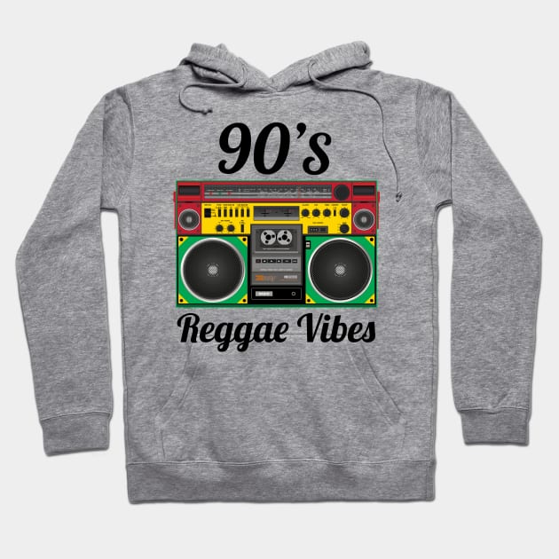 Reggae Vibes Hoodie by defytees